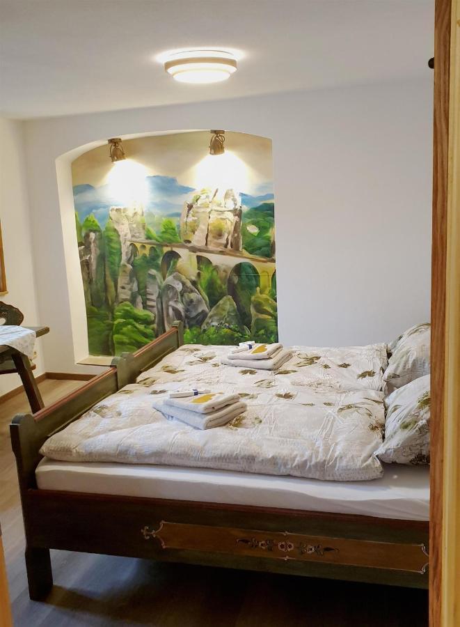Das Ferienhaus Protze Hohnstein Bagian luar foto